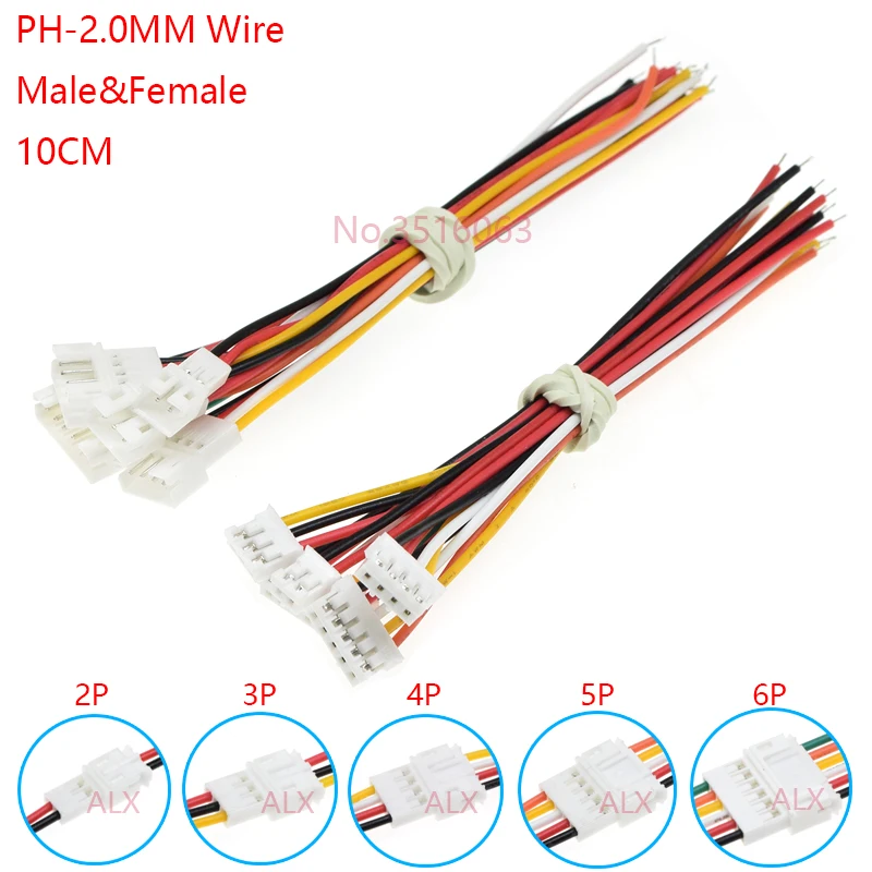 10Pcs Micro Jst Ph … - image