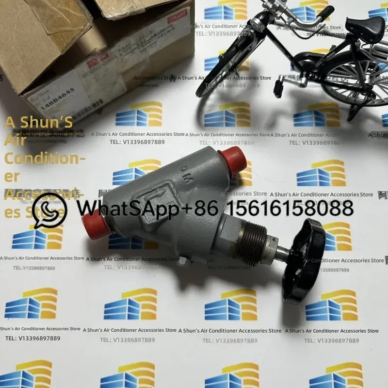 Danfoss STC 15 M Manual Angle Stop Valve 148B4645 Refrigeration Hand Operated Shut Off Valve for Cooling System HVAC Parts