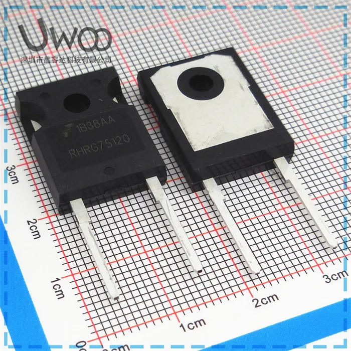 100% Originele Nieuwe RHRG75120 75A 1200 V TO247-2 RHRP1560 15A 600 V TO220