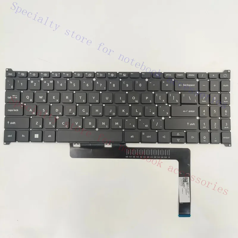 US SP RU Layout for Acer N22C6 N22Q3 N23C3 N23C8 N23H4 N23Q22 N23Q23 N22Q25 Laptop Keyboard