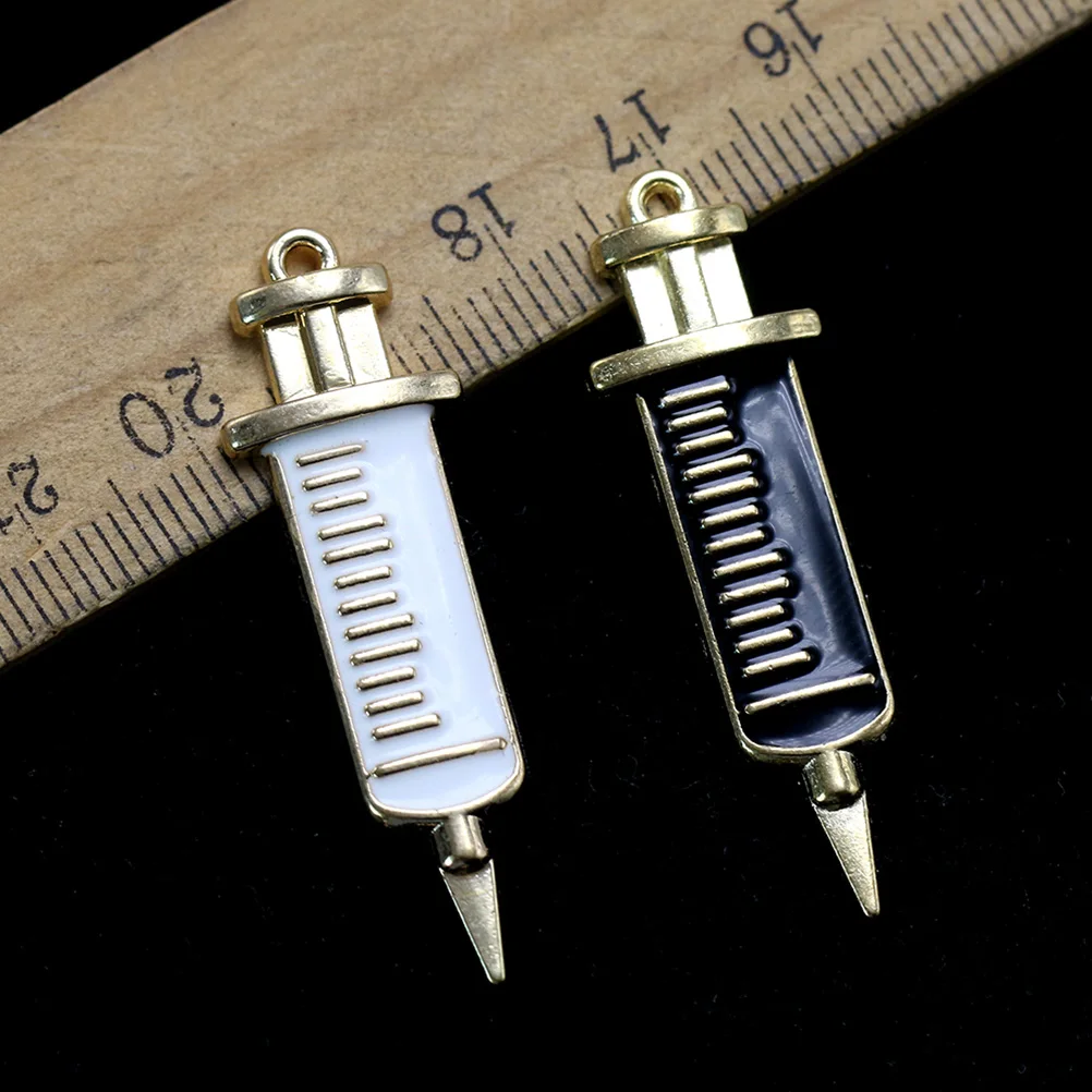 

10 Pcs Tube Pendant Alloy Charm Metal Jewelry Making Necklace Bracelet Earrings DIY Jewelry Making Pendants Set Accessories