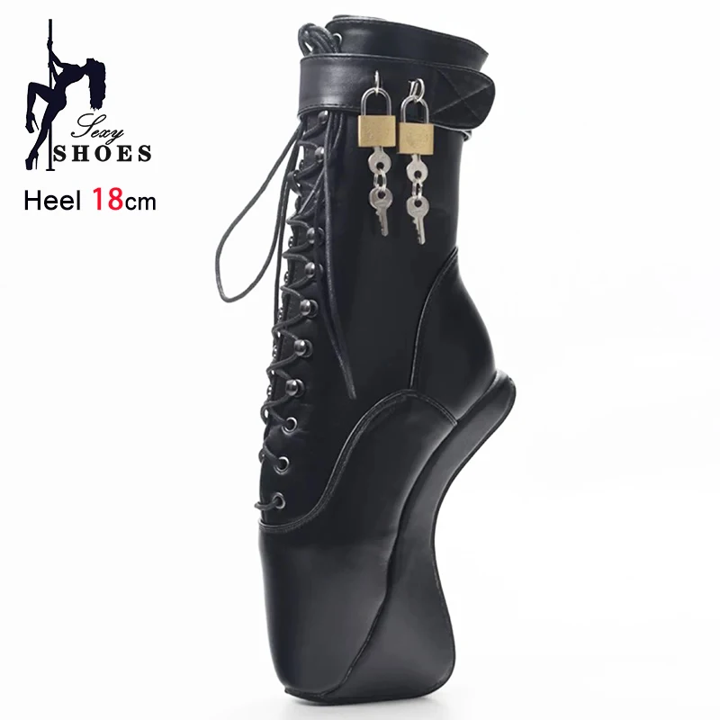 botas-cortas-negras-de-tacon-super-alto-de-18cm-7-pulgadas-sm-botas-tobilleras-sexis-fetiche-con-cerradura-botas-de-ballet-goticas-queen-de-talla-grande-zapatos-de-mujer