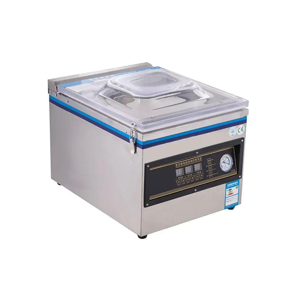 

z Automatic Vacuum Sealer Machine Food Vacuum Packaging Machine Wet and Dry Dual-purpose Fresh-keeping Plastic Bag Sealer