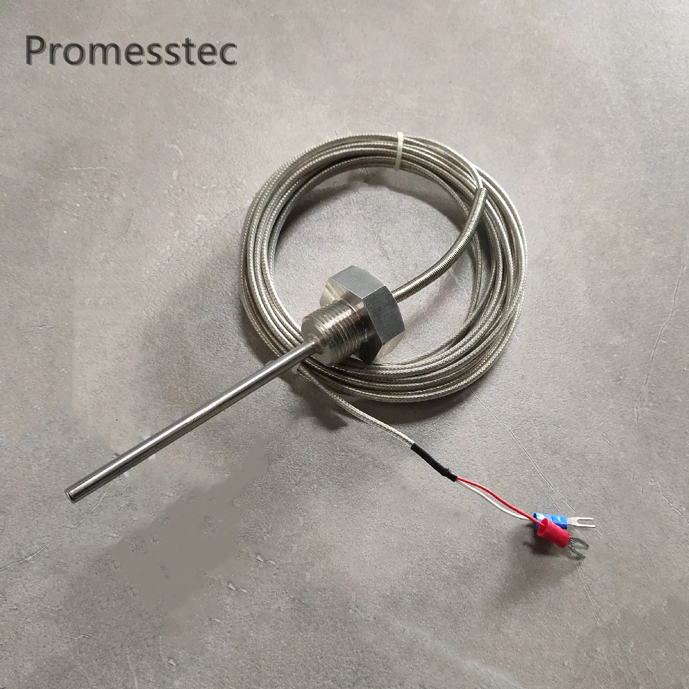 Wasserdicht 3 Drähte pt100 rtd 100cc 200cc 300cc industrielle Edelstahls onde Thermo element Temperatur sensor