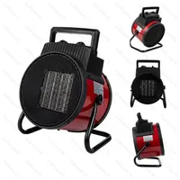 3500W Portable Ceramic Electric Space Heater 2500W Thermostat Air Warmer Radiator Room Fast Heat Auto Shut-Off Safety 1500KW