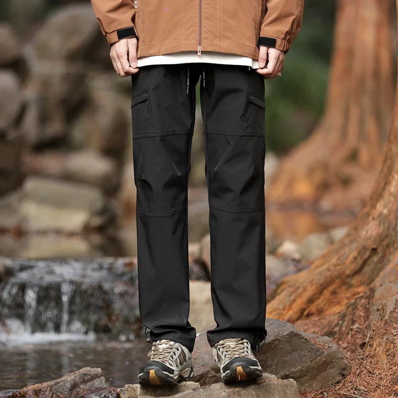 

Мужские модные брюки для весны и осени, уличные спортивные штаны, повседневная одежда, мужская уличная одежда, новинка