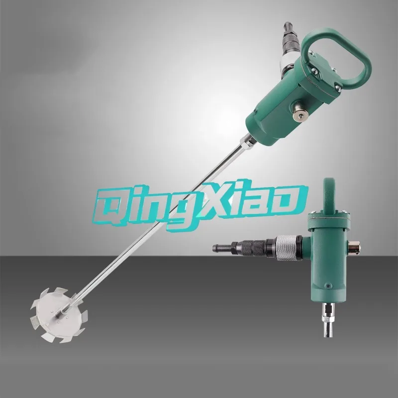 Portable Industrial Pneumatic Mixer Multifunctional Air Power Stirring Tool Durable Design Daily Industrial Material Mixing Work