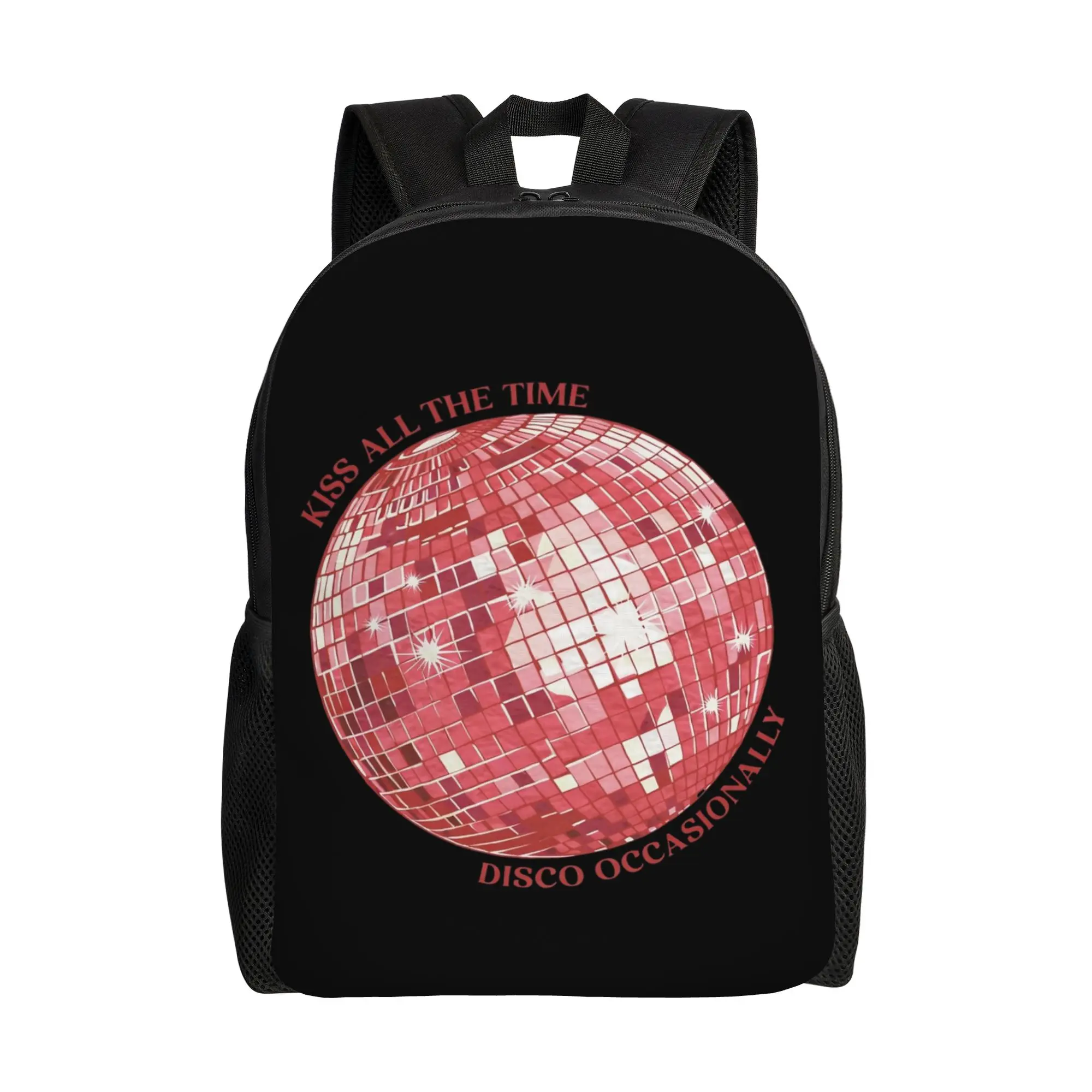 

Harrys Styles Kiss All The Time Disco Backpack for Men Women High School Business Daypack Laptop Computer Shoulder Bag Gift