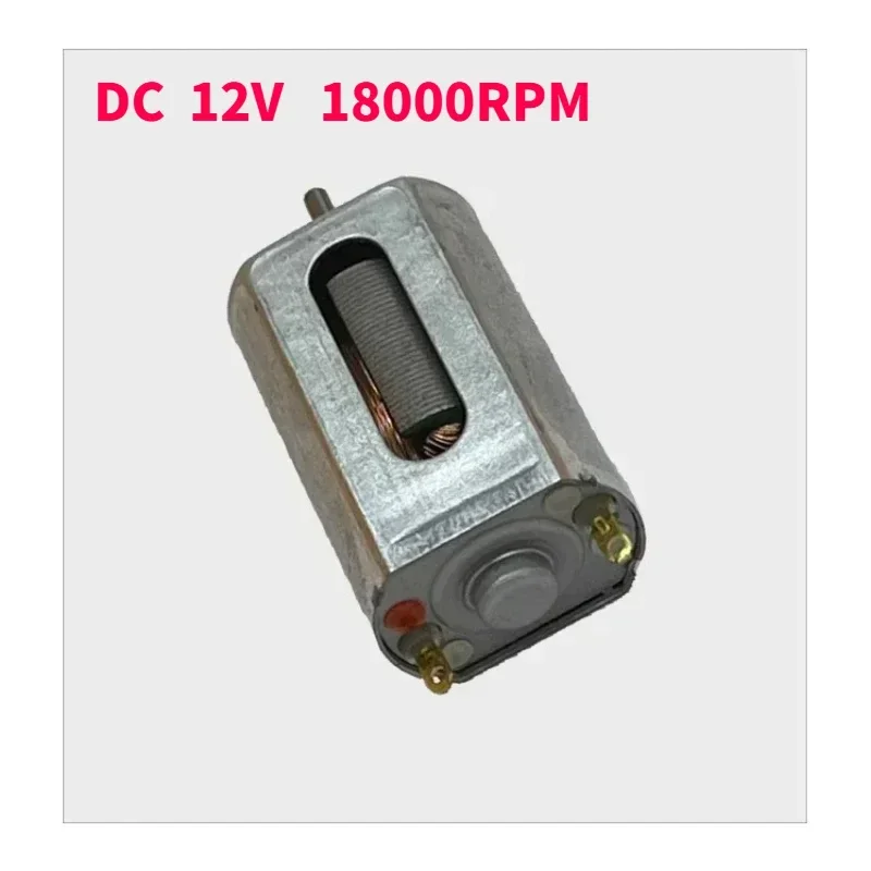 Micro Motor DC 12V  180 Carbon Brush Electric 18000RPM High Speed DC motor Big Cooling Hole Engien