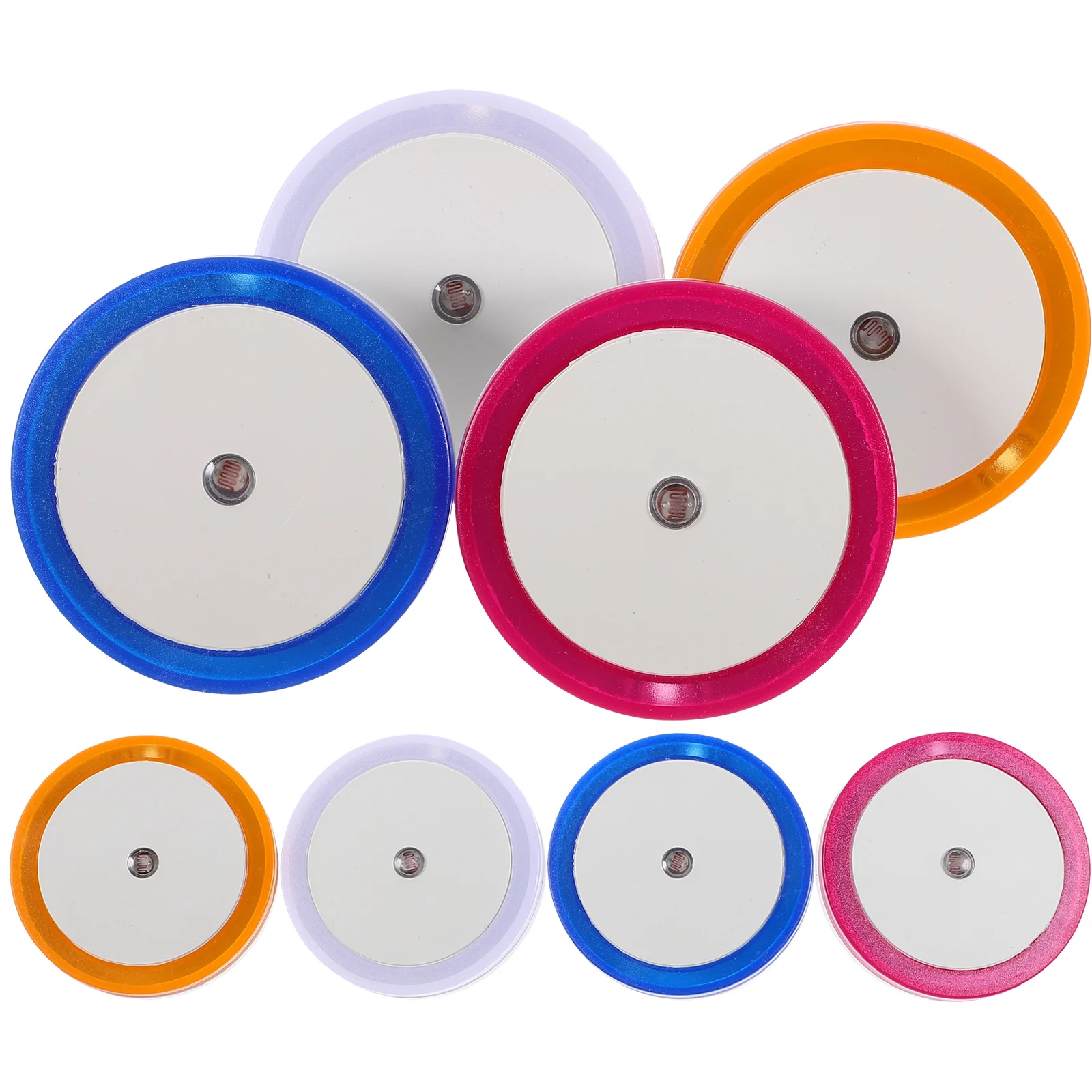 

8Pcs Mini LED Night Lights Plug in Auto Sensor Dimmable Soft Warm Light for Nursery Room Kids Bedroom Breastfeeding