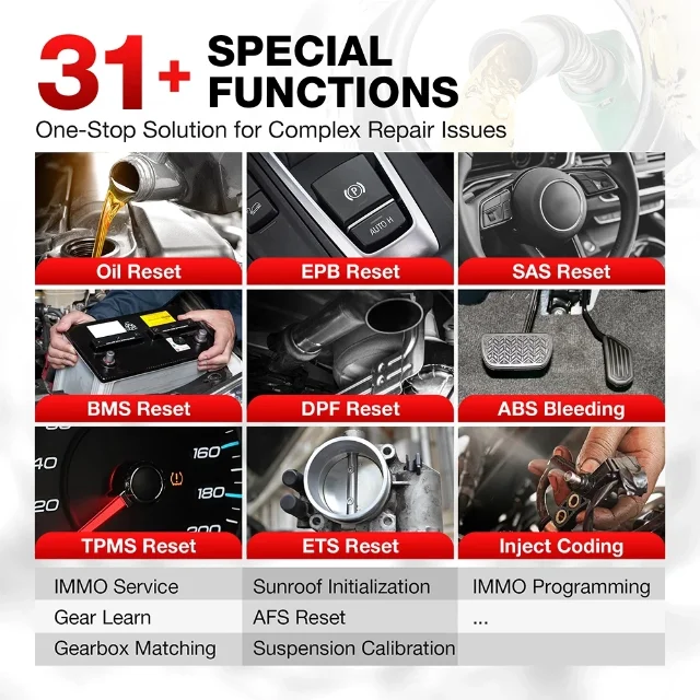 LAH X431 V  Auto Professional Diagnostic Tools Car BD OD2 Code Reader Scanner Full System Scan Tool Coding Active Test