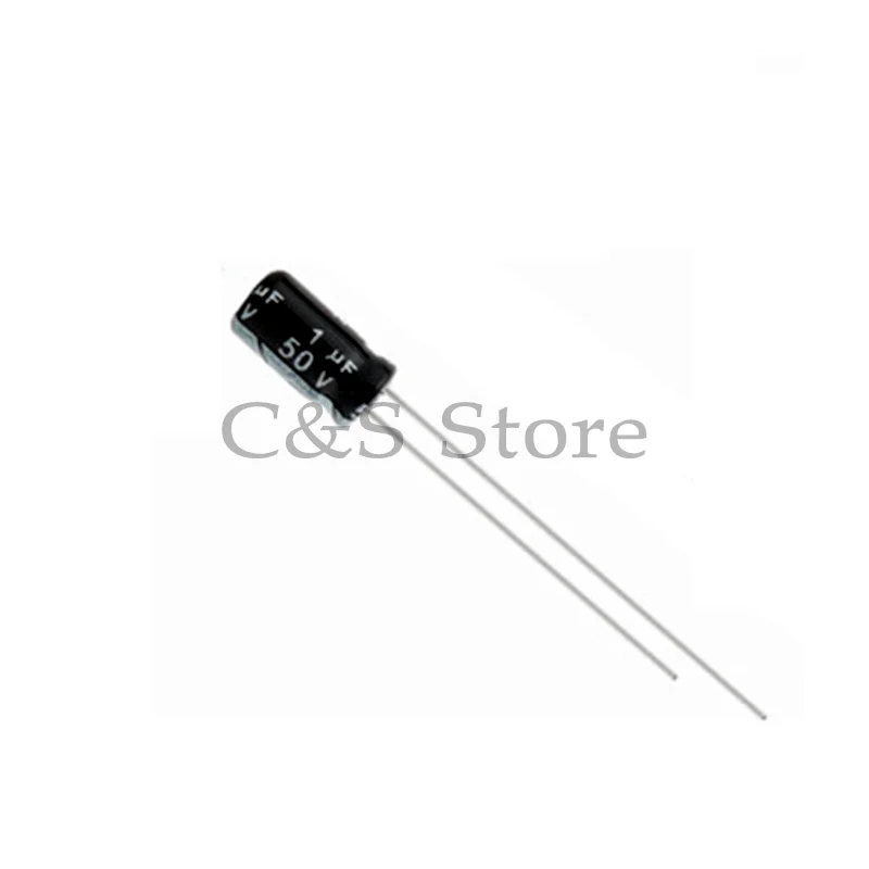 50pcs 50V 1UF 2.2UF/50V 4.7UF/50V 4*7mm 1UF 50V 4*7