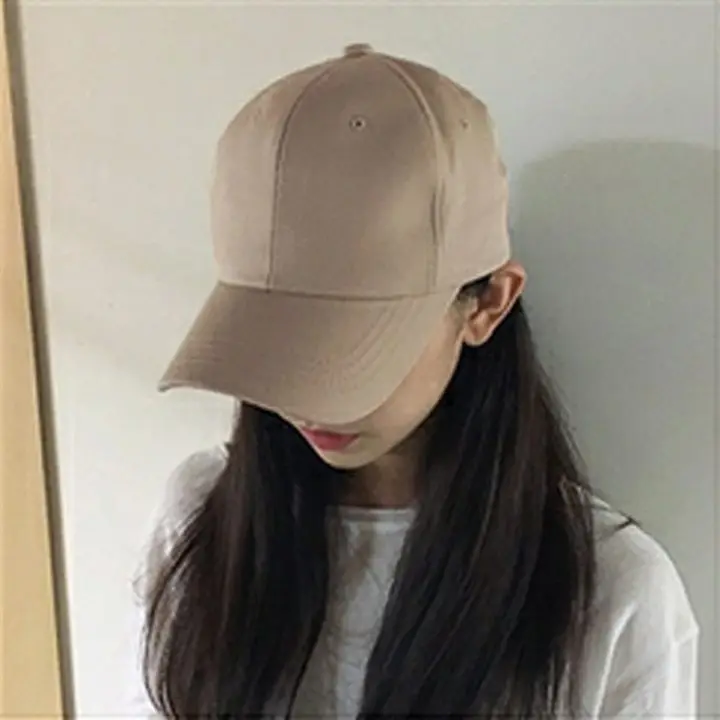 Unisex Hat Plain Curved Sun Protection Visor Hat Outdoor Dustproof Baseball Solid Color Fashion Adjustable Leisure Cap Men Women