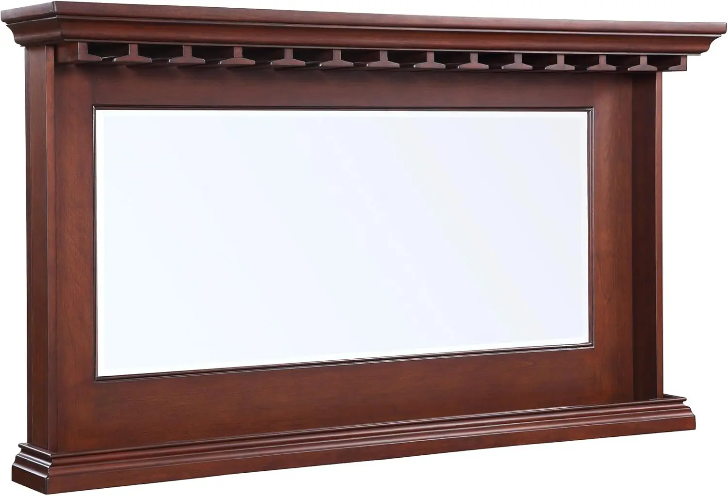 Seville Back Bar Mirror Walnut, 62