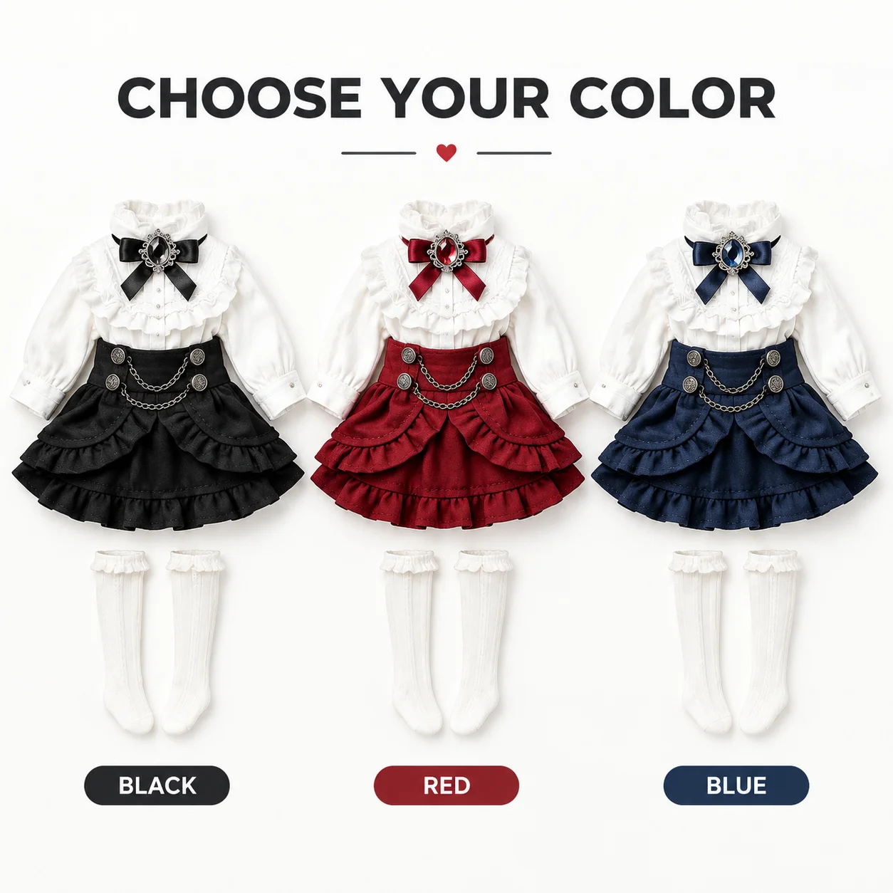 European Style O.b.11 Doll Clothes Palace Dress Skirt 12 Points BJD GSC Molly P9 Fairy Body Compatible Elegant Fashion for Dolls