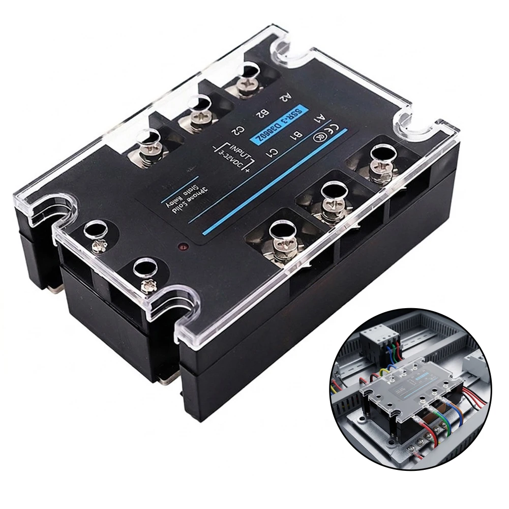 Spark Free Electrical Switch Industrial Solid State Relay 105*75*35mm Industrial Applications Switch Industrial Switch