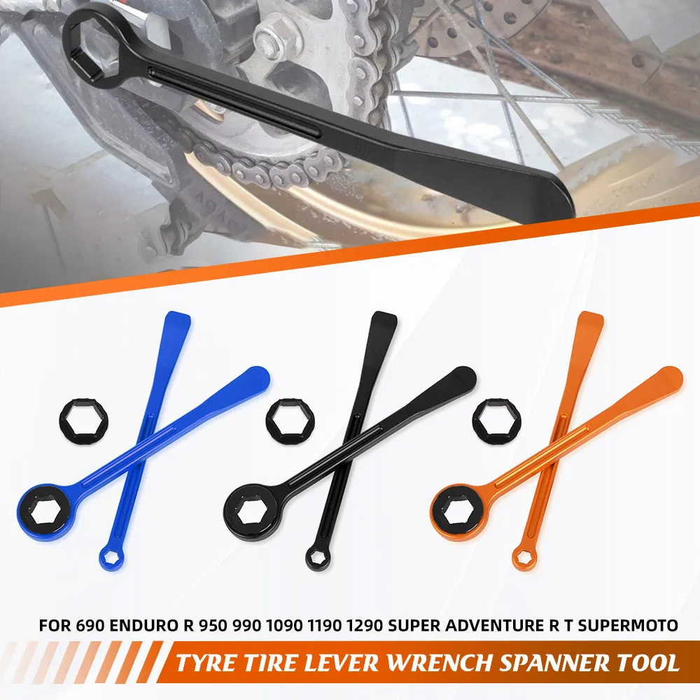 

For 690 Enduro R 950 990 1090 1190 1290 Super Adventure R T Supermoto Tire Tool Lever Spoon Axle Wrench Tire Change Remove