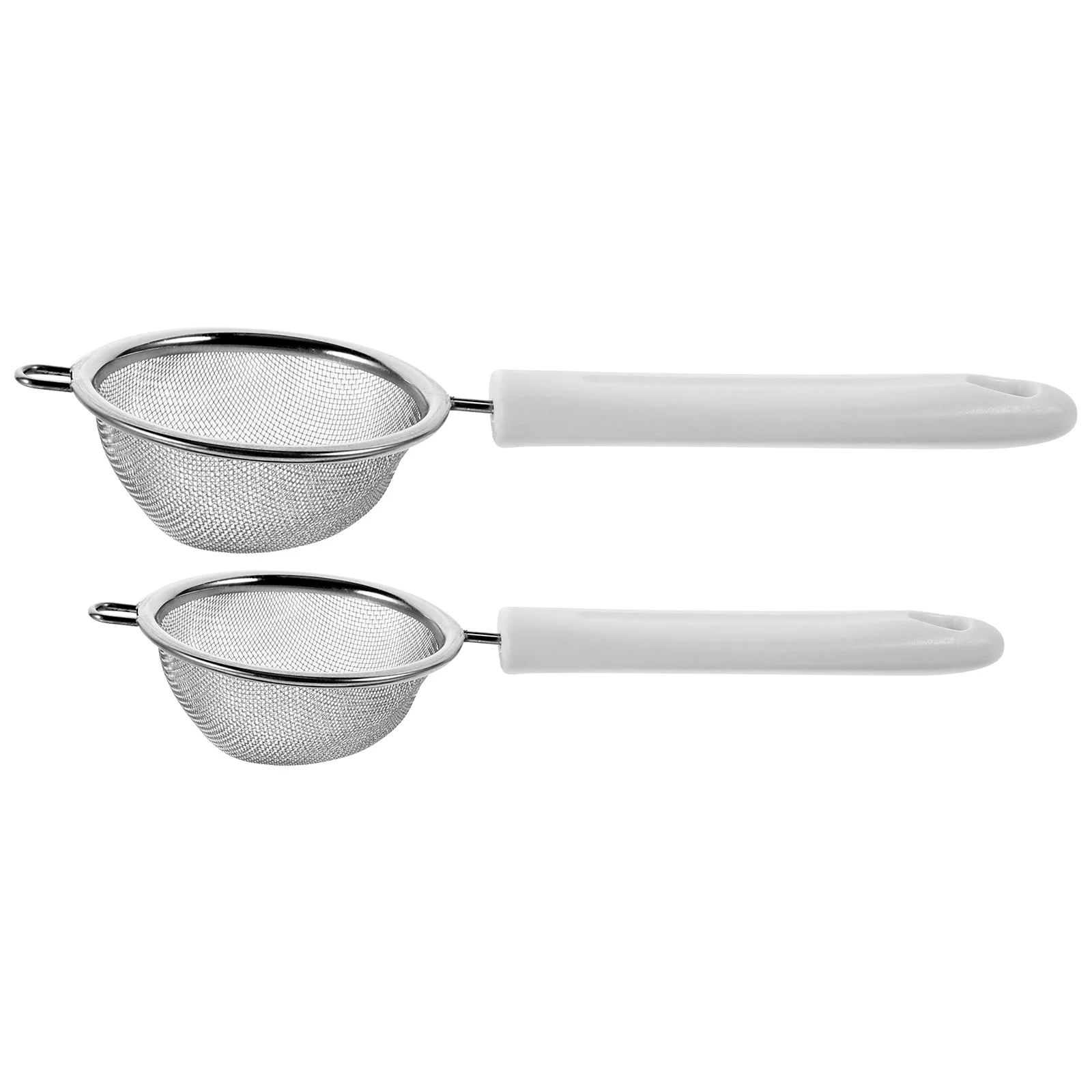 

2 Pcs Kitchen Utensils Skimmer Strainer Sieve Stainless Steel Pasta Strainers Colander Gadgets Mesh Sieves Household