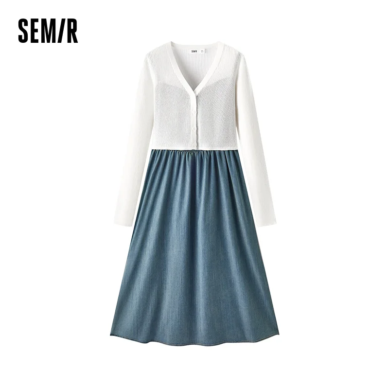 

Semir Dress Women Cardigan Cool Feeling Sling Dress 2025 New Summer Two-piece Set