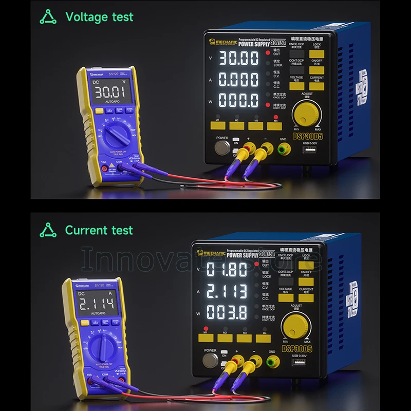 DC Power Supply MECHANIC DSP30D5 Display a 4 bit ad alta precisione 150W programmabile regolato strumento di prova della corrente di tensione lineare