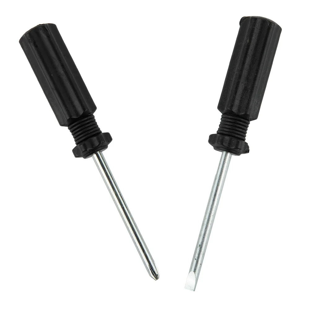 

Nutdrivers Screwdriver Mini Slotted/cross 2pcs 4mm+ 4mm- Black Disassemble Toys For Small Items Hand Repair Tools