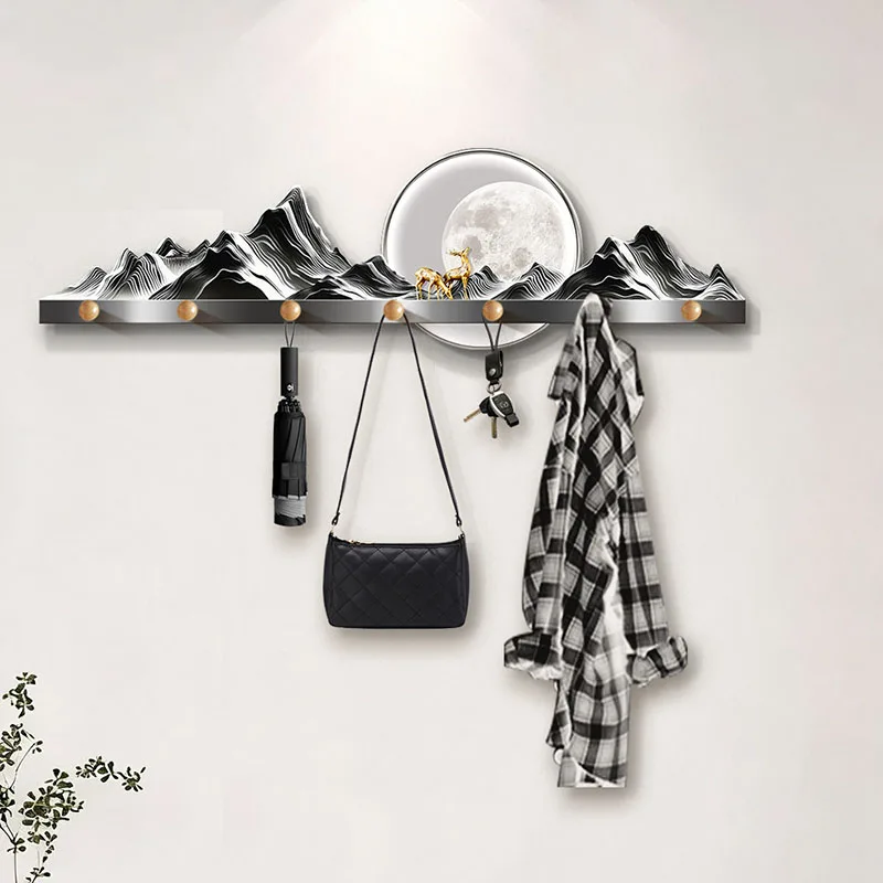 Clothes Organizer Coat Racks Wardrobes Wall Storage Space Saving Coat Racks Dress Garment Porte Manteau Entrance Hall Furniture