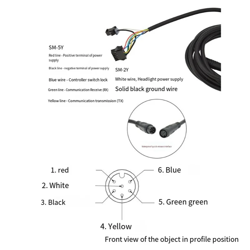 

ABLB-NFC Inductive Mountain Bike LCD Smart Meter SW900 Electric Bicycle LCD Meter Waterproof Speed Control Display