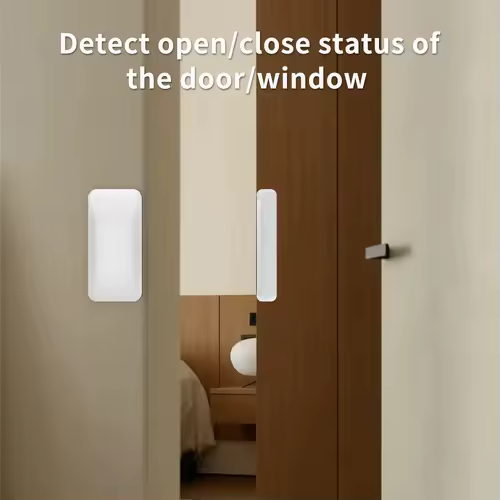 Tuya Zigbee Wireless Door Windows Sensor mini Smart Home Wireless Door Detector Door Open Closed Alarm System for Alexa - Image 3