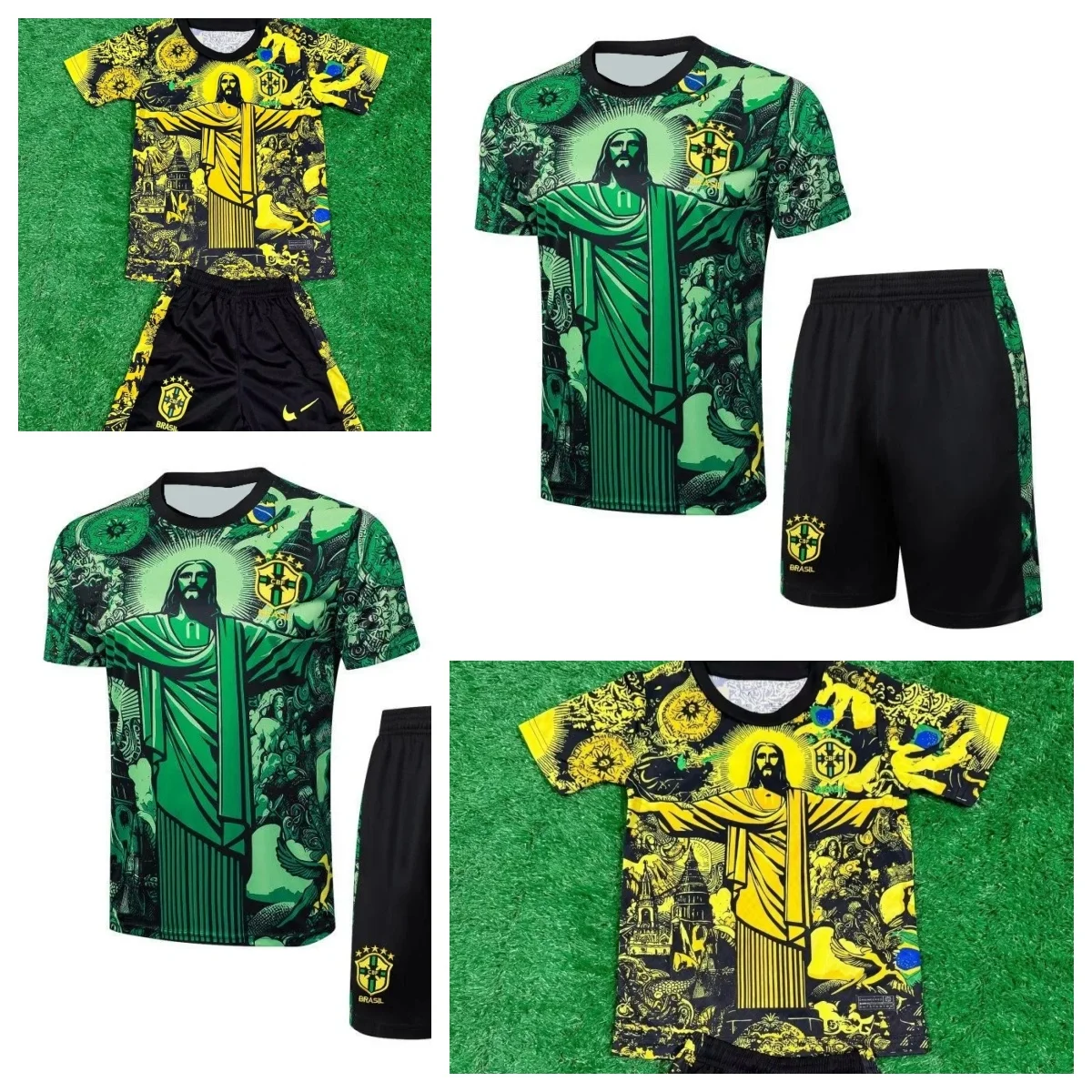

New in 2025 Hot Selling Malaga_Style Jerseys Men's Sports and Casual T-shirts Short Sleeves Comfortable and Bre