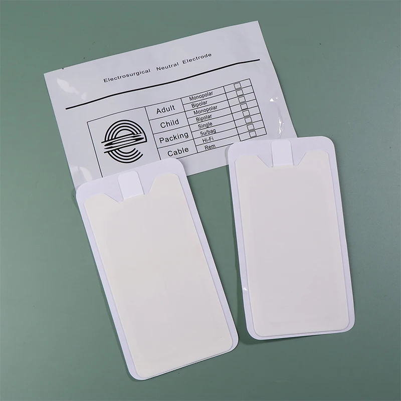 

Disposable Neutral Electrode Plate High Frequency Unipolar/Bipolar Patch With Adhesive ESU EO Sterilized Electrode Return Plate
