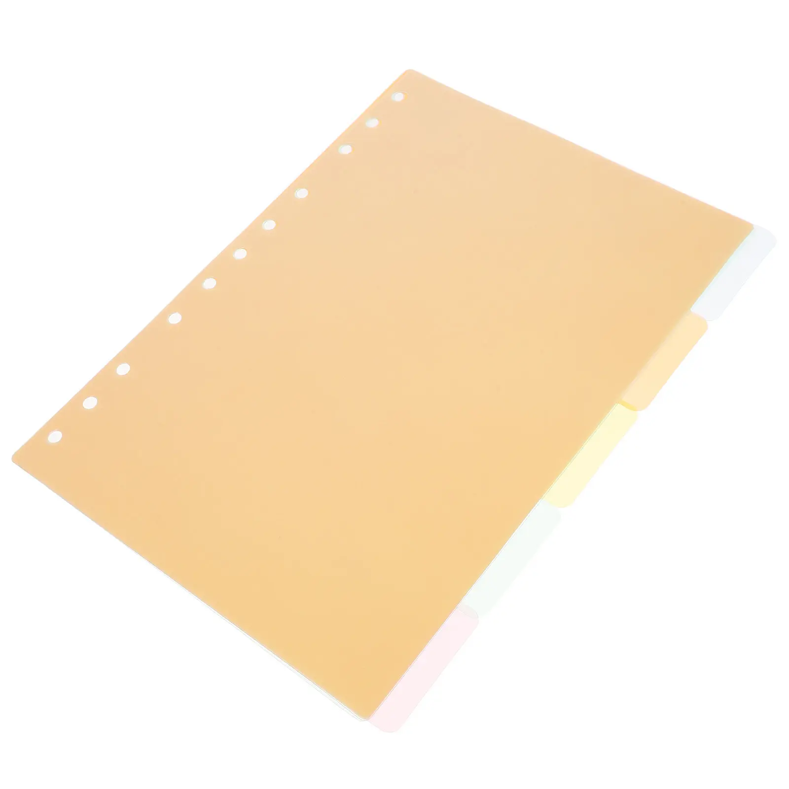 5-folhas-de-divisorias-plasticas-para-fichario-com-abas-escreviveis-divisorias-para-organizar-cadernos-arquivos-planejadores-material-escolar-e-de-escritorio