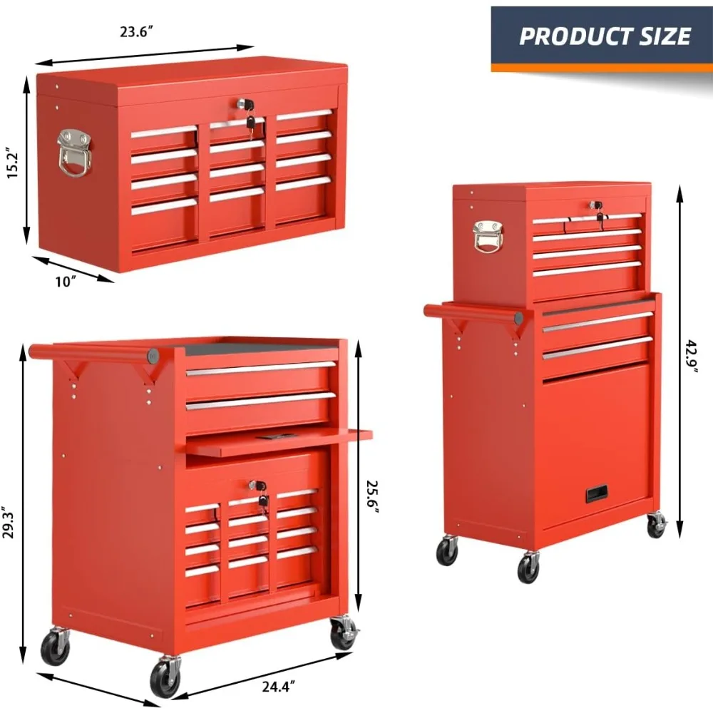 وحدة رفوف بلاستيكية صلبة مع 36 عرضًا، 18 عمقًا، 74 ارتفاعًا - حل تخزين متين للمنزل والمكتب #3