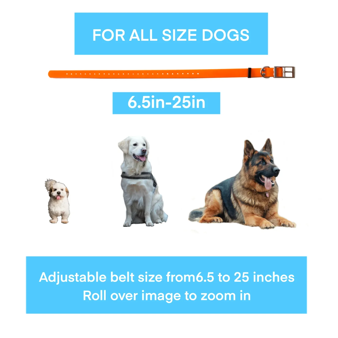 D-Buckle Nylon Dog Collar Adjustable Pet Leash for Large Dog Collar Accessories Pet Leash Towing Dog Supplies Waterproof