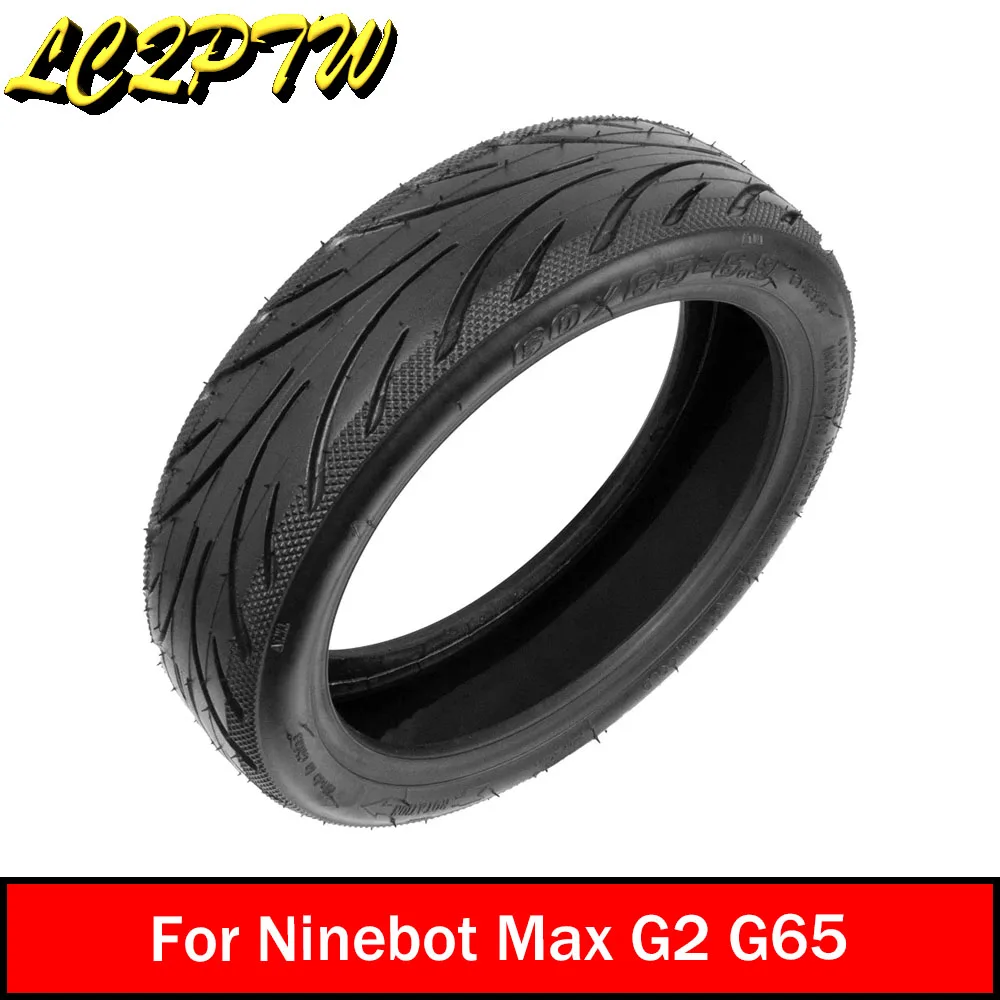 Anti-puncture Rear Jelly Tire 10Inch Tubeless Outer Tyre For Ninebot By Segway Max G2 G65 Electric Scooter 60/65-6.9 Accessories