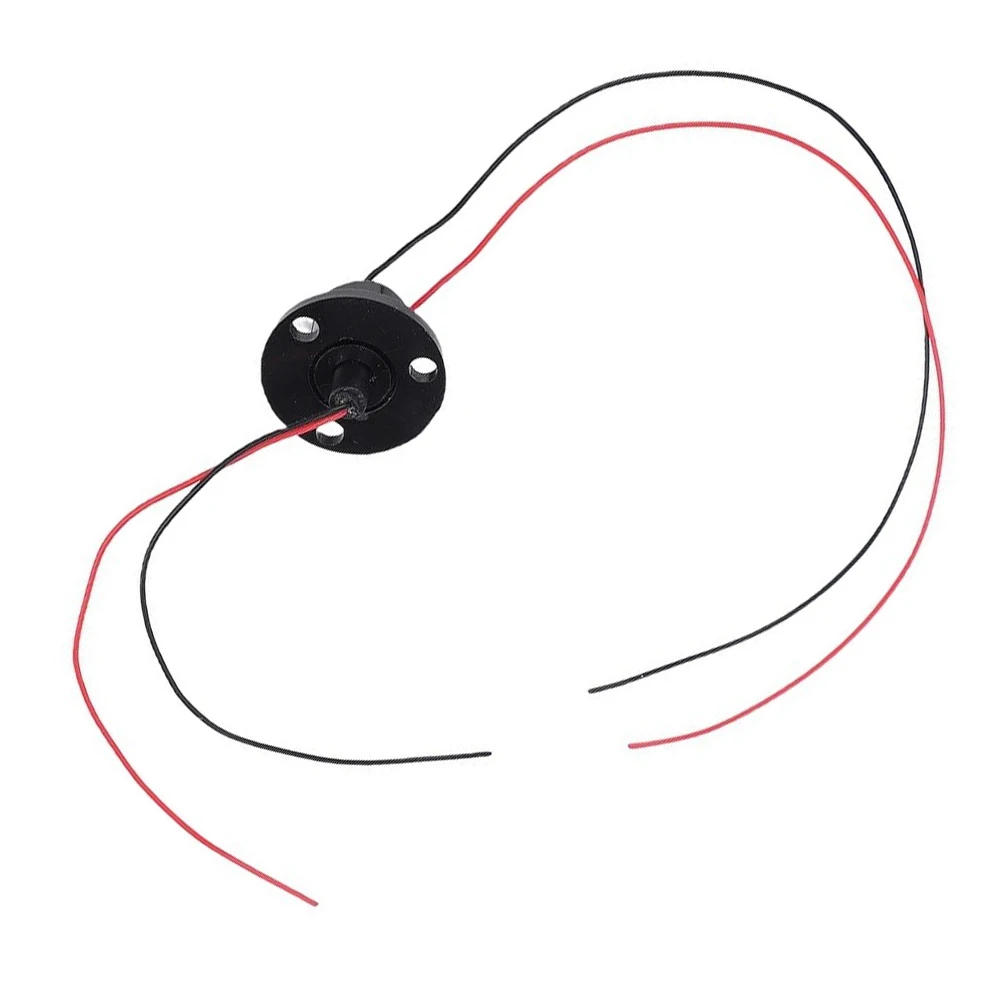 Black Electrical Slip Ring 360 Degree Rotating Slip Ring Connector Power Signal Transfer Ring IP51 Protection Rating