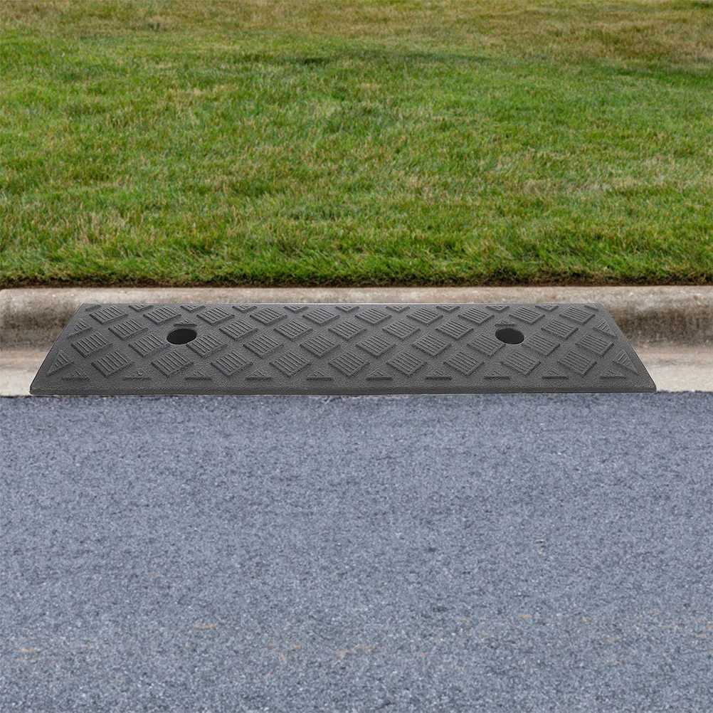 

Uphill Pad Car Ramps Lightweight Practical Material Antislip Shock Absorption Portable Driveway Trailer Steps Wheelchair Ramps