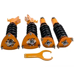 Coilover Lowering Kit For Subaru Impreza WRX Hatchback Sedan 08-14 Shock Struts Spring Dampering Top Mount Coil Springs