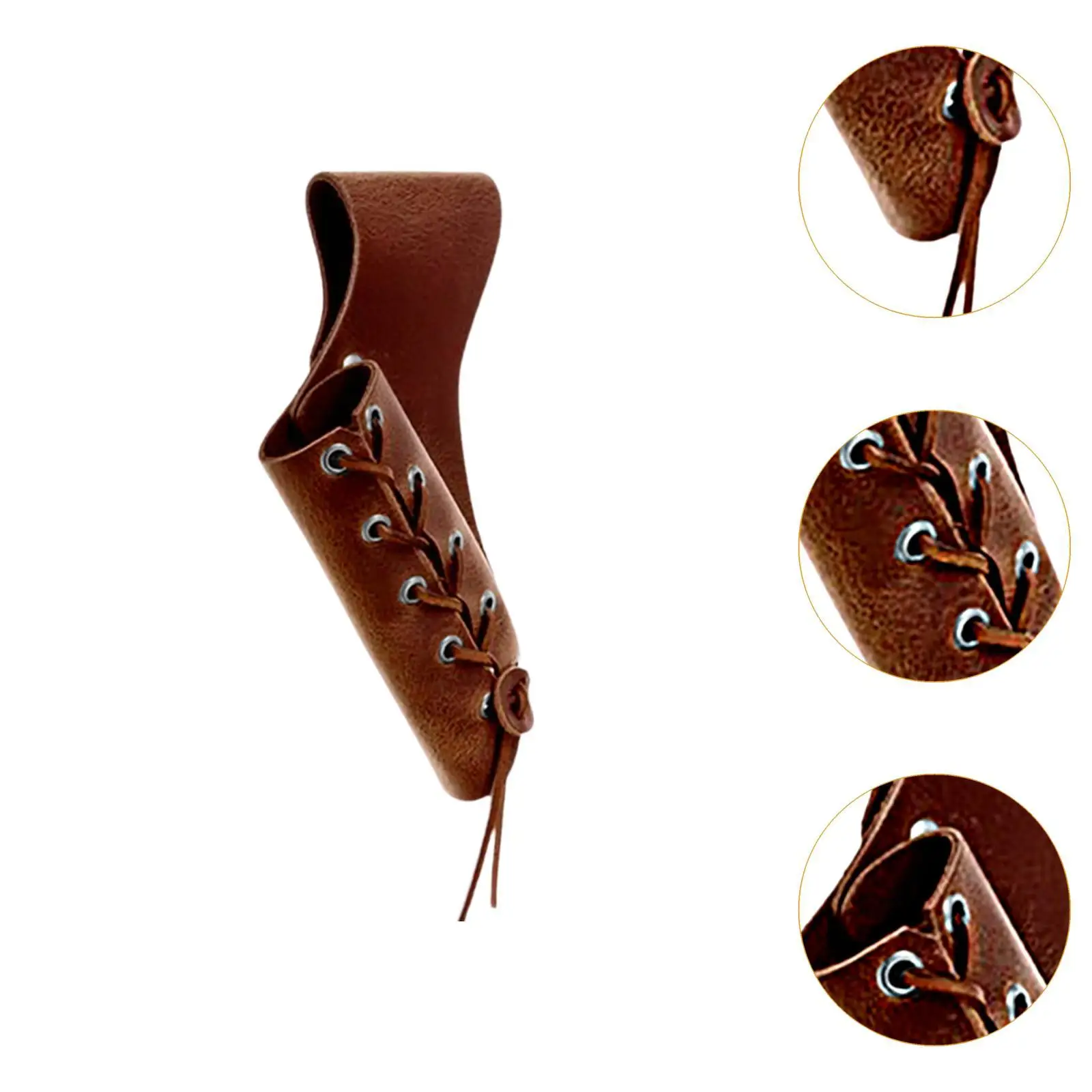 Espada medieval sapo couro PU para performance em palco fantasia vestido Halloween