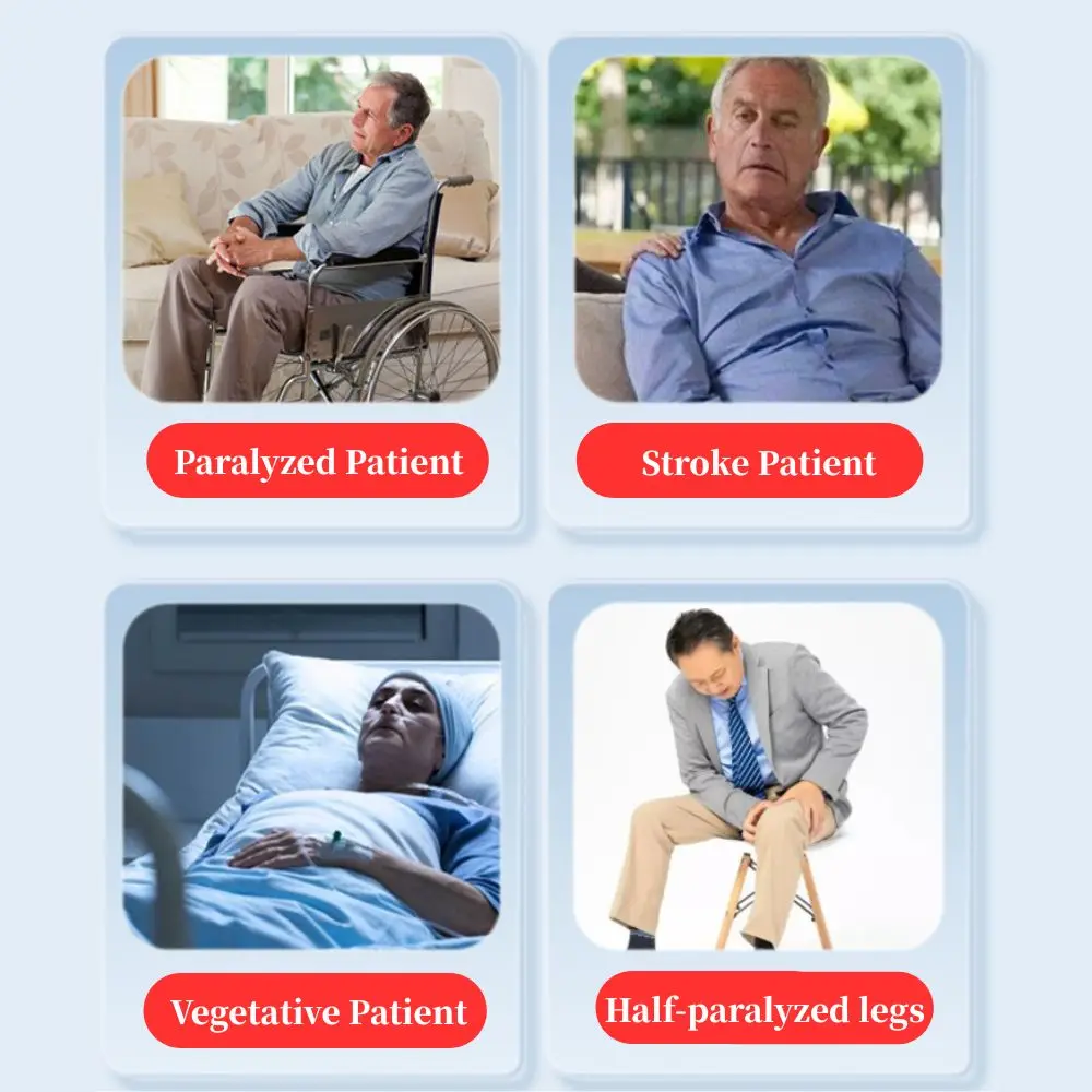 Joint Lower Limb Leg Support Position Pad Simple Trapezoidal Soft Comfortable Pad Removable Washable Blue Grooved