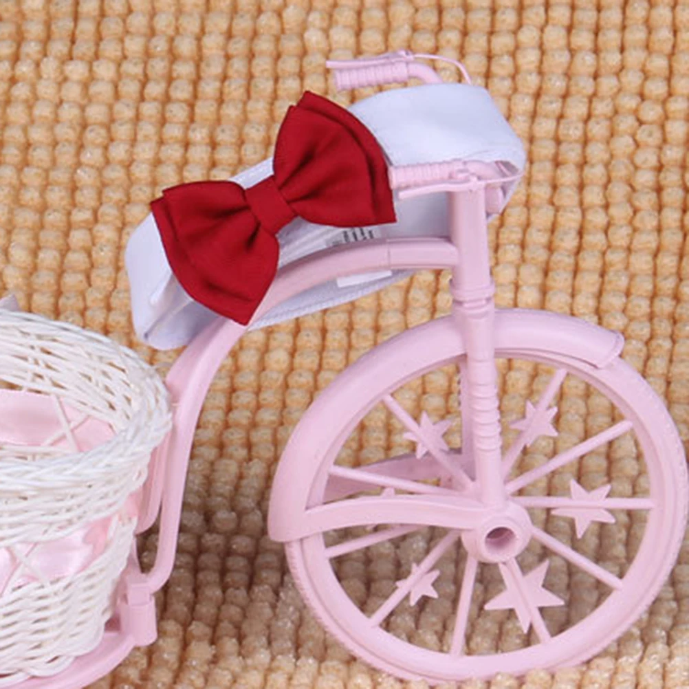 

Pet Cat Cotton Collar Red Bowknot Tie Size S Adjustable Durable Comfortable Stylish Collar for Daily Outdoor Use