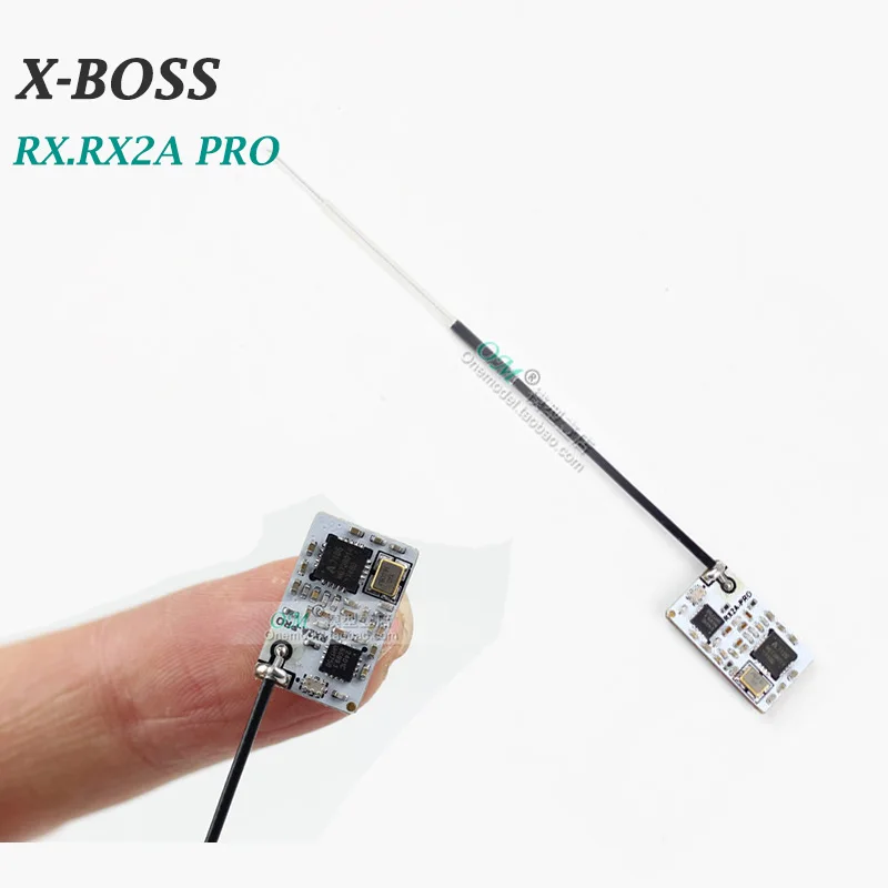 1/2pcs X-BOSS RX2A PRO 2.4G Mini Receiver for AFHDS 2A Flysky FS-I6 FS-i6S FS-TM8 RC Radio Transmitter/SBUS output mini volume