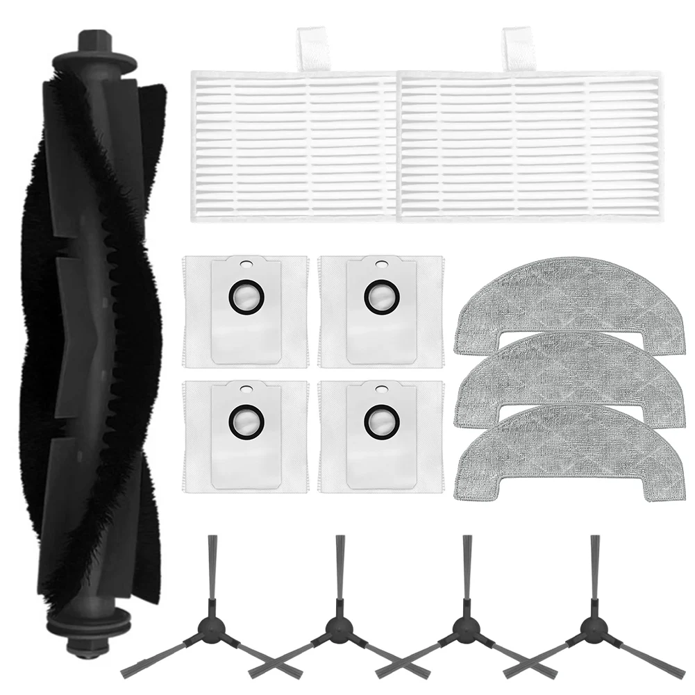 فرشاة رئيسية فرشاة جانبية تصفية ممسحة القماش أكياس الغبار عدة ل Mybot X9 Pro جهاز آلي للمكانس الكهربائية استبدال الملحقات #4