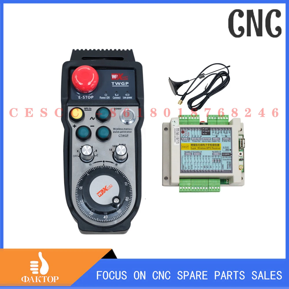 

Gantry cnc wireless electronic handwheel emergency stop hand pulse machine tool industrial remote control CNC system handwheel