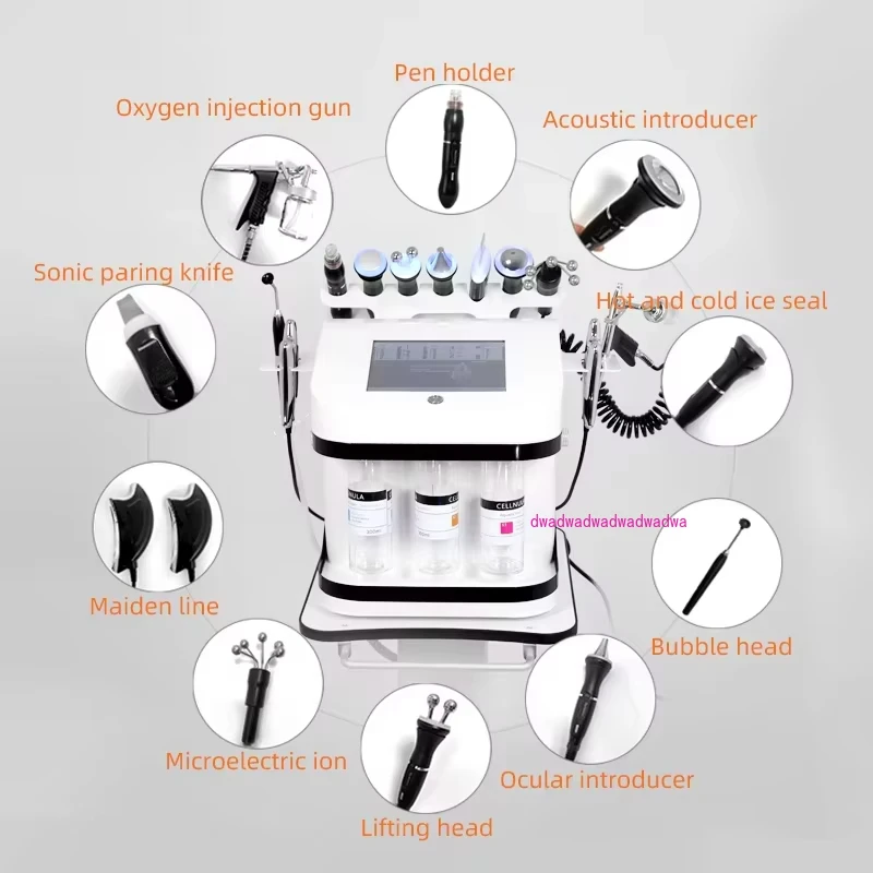 New benchtop Black Pearl 10-in-1 multi-functional skin management integrated instrument cleaning micro-grinding machine