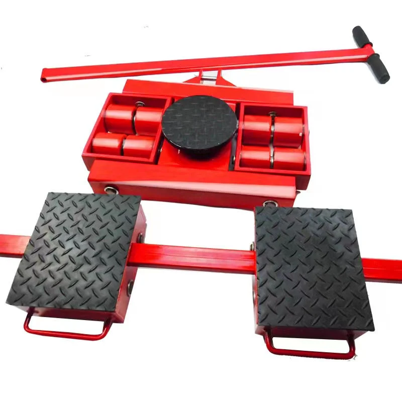 24T Logistics Handling Flat Car Heavy Equipment Handling Combined Cattle Combined Tank Carrier Cargo Trolley Cargo Skate