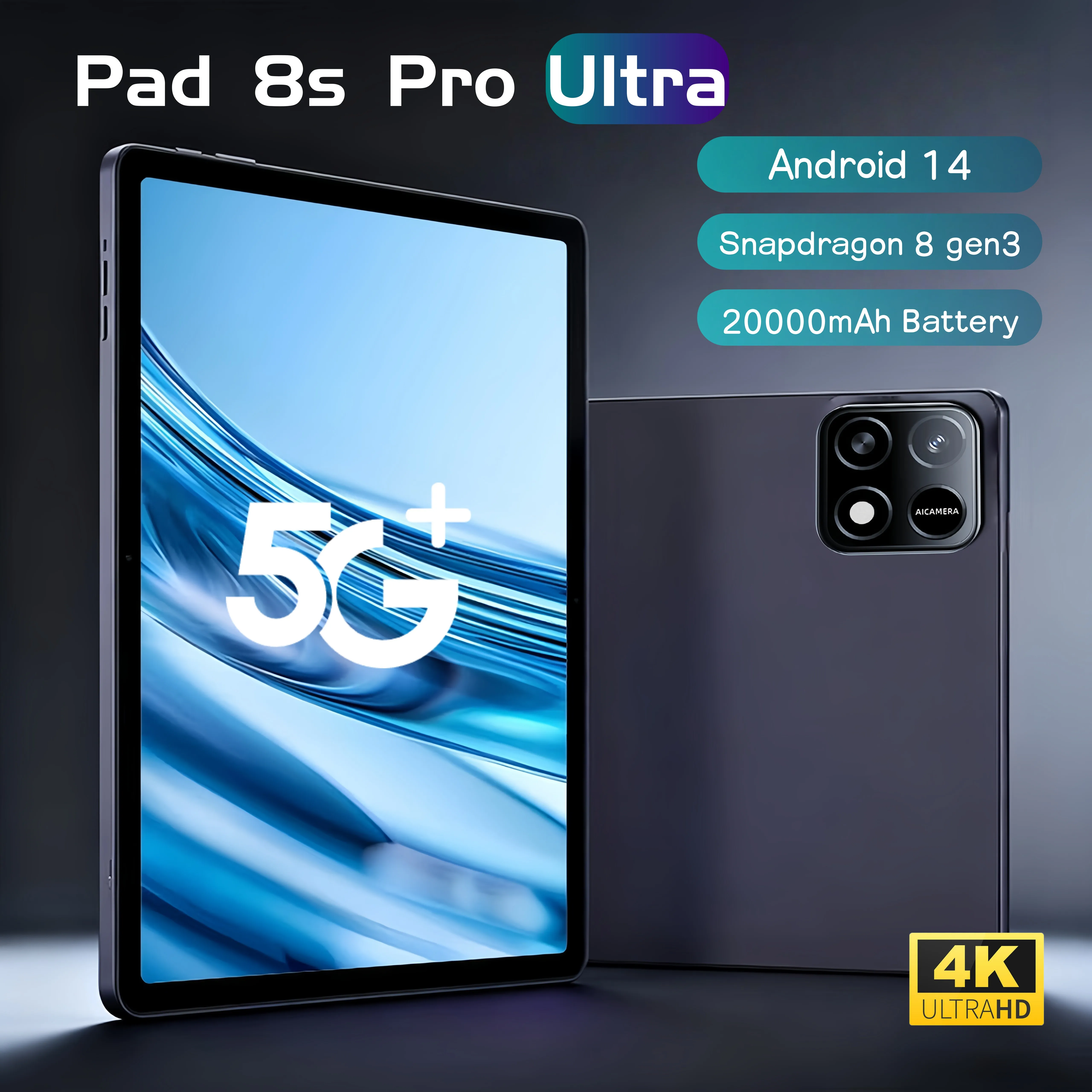 �y�Z�[�����z2026 Pad 8 Pro �O���[�o���� 11�C���`�^�u���b�g Android 14 22GB 2TB Snapdragon 8 Gen3 4K HD 5G WIFI Bluetooth WPS 20000mAh �^�u���b�gPC
