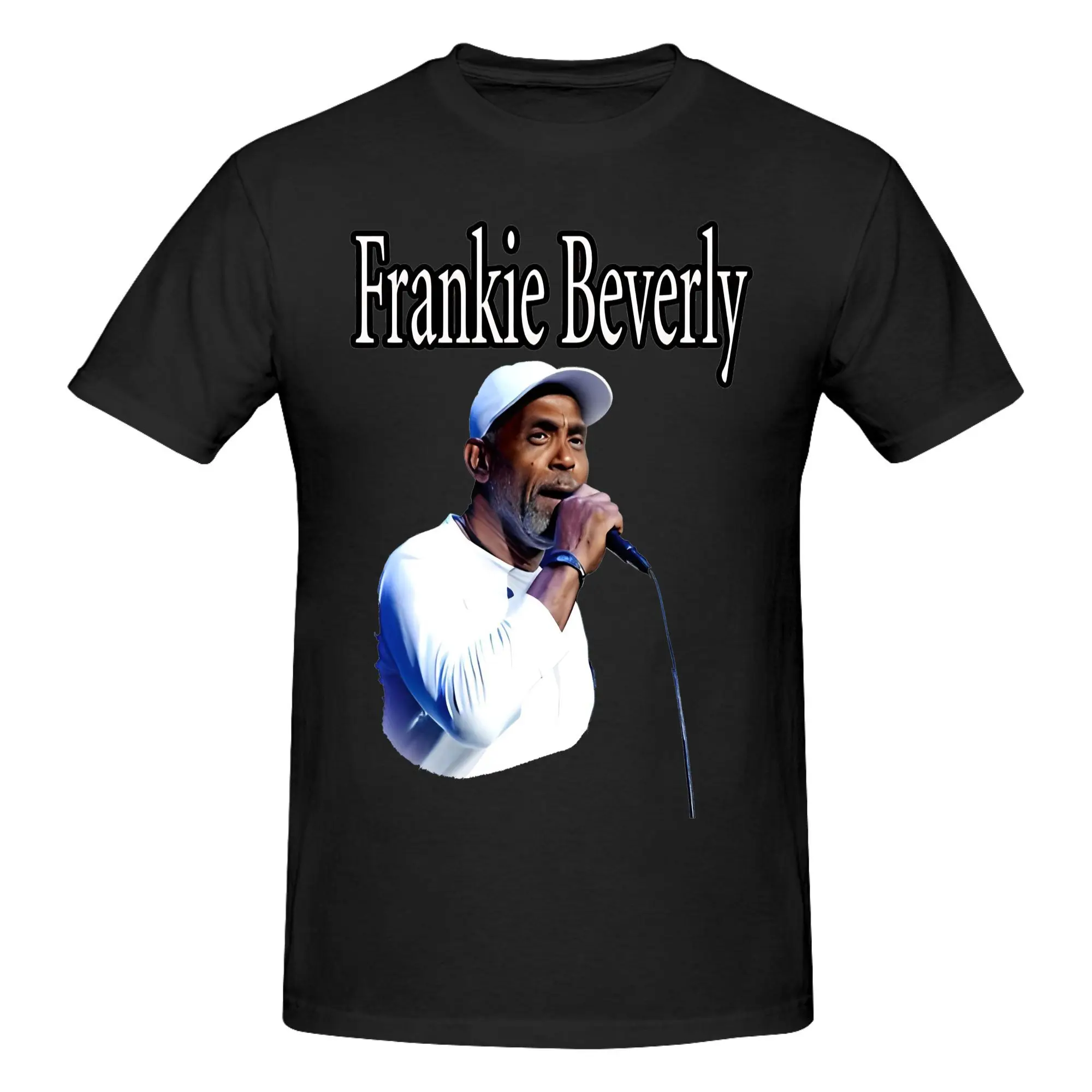 Men Women Maze Frankie Beverly Singer T Shirt  100% Cotton Clothing Casual Short Sleeve Crewneck Tees 4XL 5XL T-Shirt