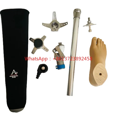 medical artificial limb parts above knee prosthetic leg  with ALPS prosthetic liner