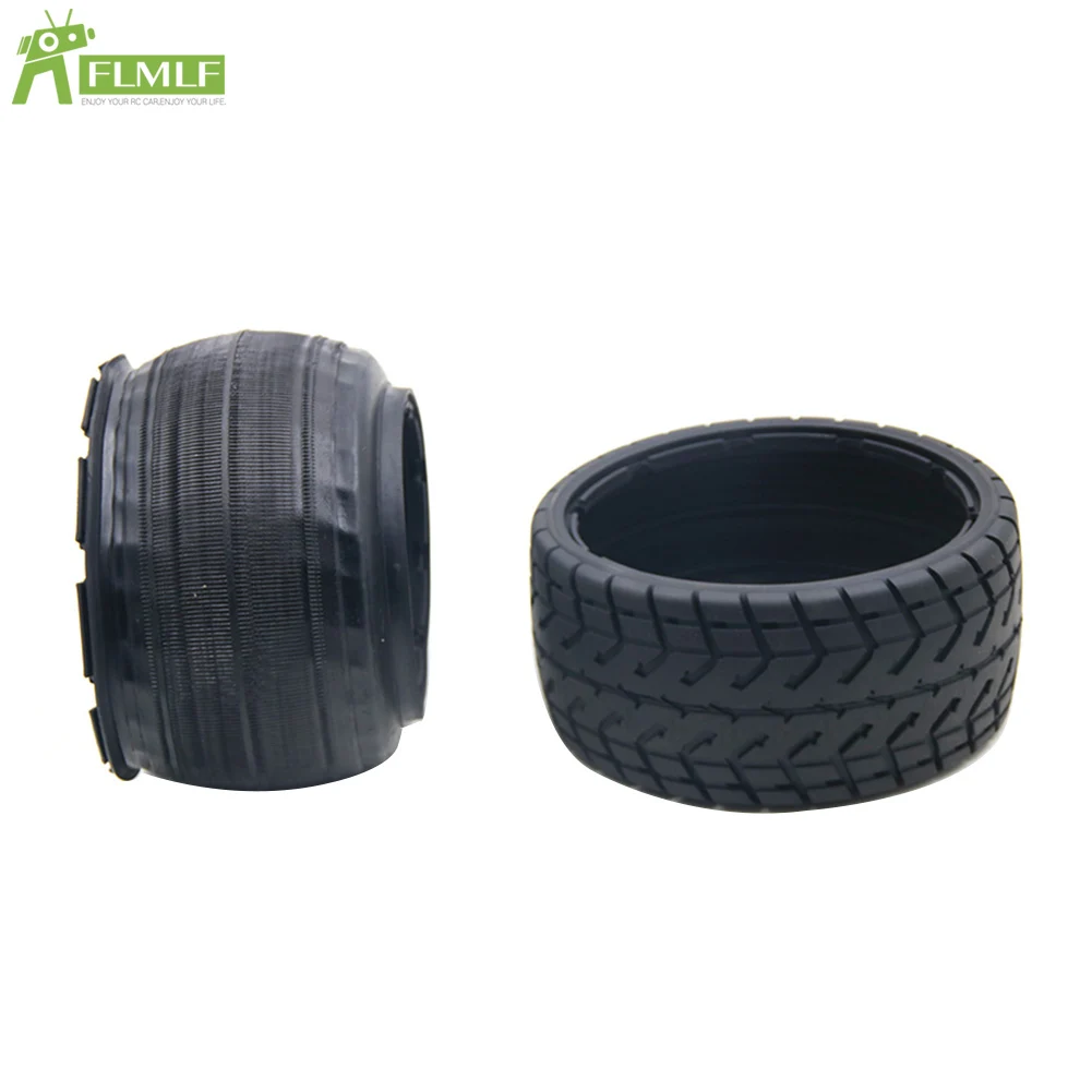 Rear 170mm X 80mm or Front 170mm X 60mm Gabu on-Road Wheel Tire Skin Kit for 1/5 HPI ROFUN BAHA ROVAN KM BAJA 5B SS Rc Car Parts