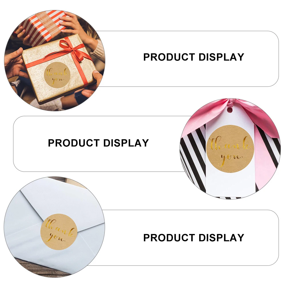 

500pcs Stickers You Sticker Gift Label Sealing Envelope Paper Party Favor Decorations Thank You Sticker Stationery
